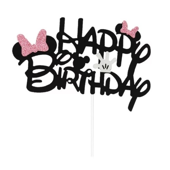 MINNIE MOUSE CAKE TOPPER - Picture 1 of 2